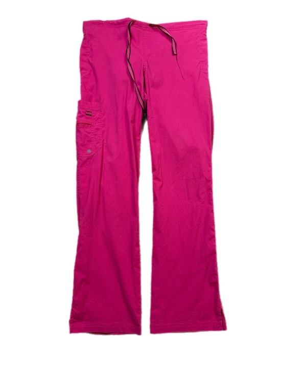 Life is Peachy Pants - Life is Peachy Pink scrub pants Medium tall